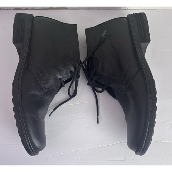 Born Harrison Chukka Boots Shoes Mens Size 8 Black Leather Casual Lace Up main image 7